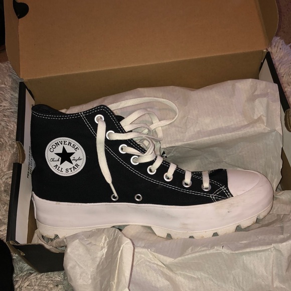 Converse Shoes | Converse High Top Platform Boots | Poshmark